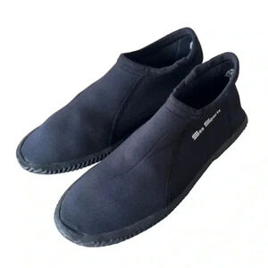 Sea Sports HTF Slide Black‎ Barefoot Athletic Water Sneaker Shoes Mens SIZE 10